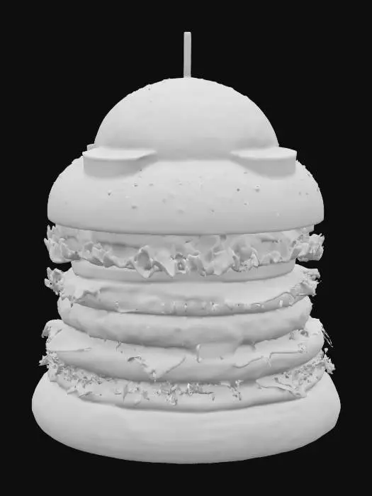 3D model for [California] Catalina island Casino in he shape of a hamburger , #AroundTheWorld#,   