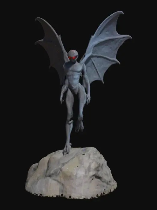 3D model for [West Virginia] mothman , #AroundTheWorld#