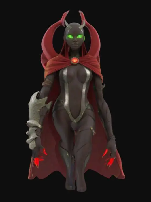 3D model for She-spawn