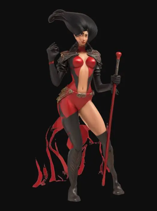 3D model for She-Spawn 