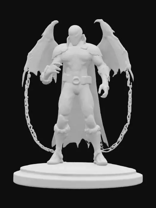 3D model for Spawn Figure Display
