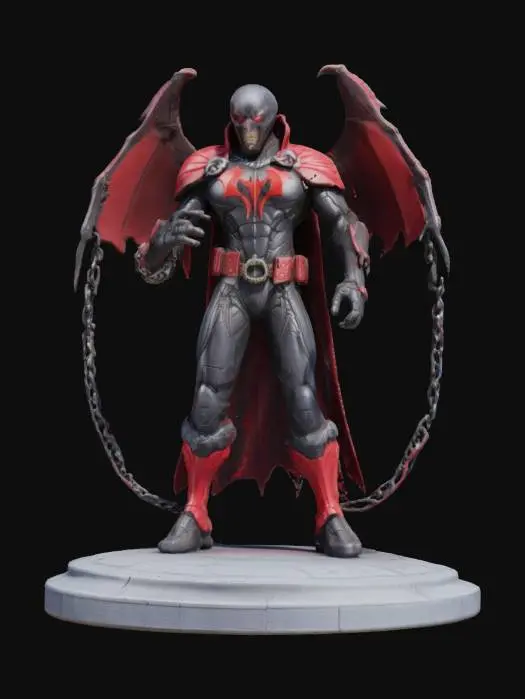 3D model for Spawn Figure Display