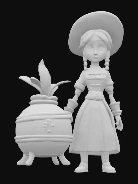 3D model for Potion Maker's Apprentice