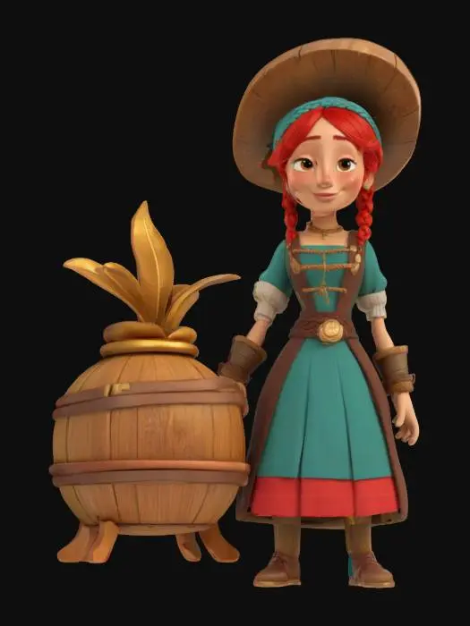 3D model for Potion Maker's Apprentice