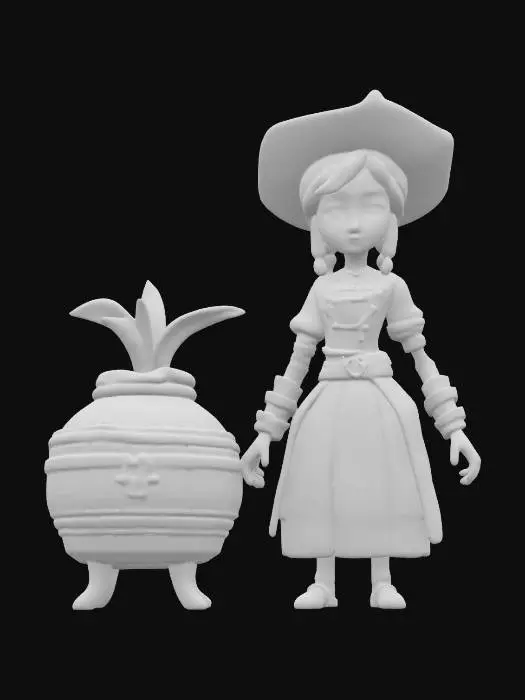 3D model for Potion Maker's Apprentice