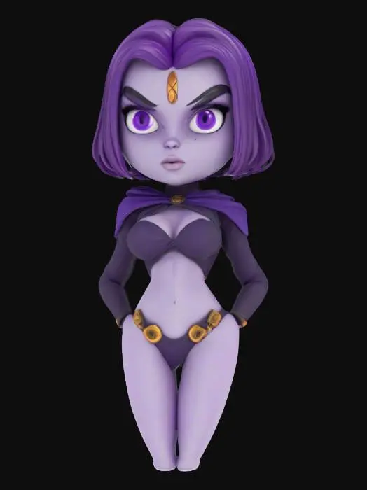 3D model for Raven Mystique