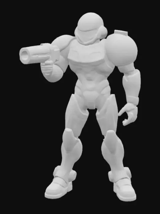 3D model for Metroid Samus