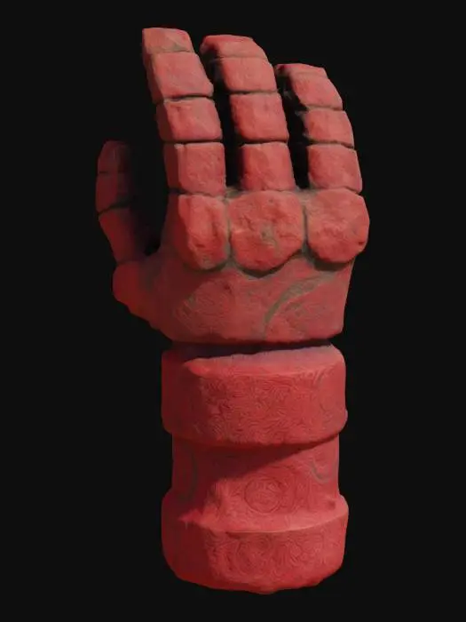 3D model for Crimson Fist