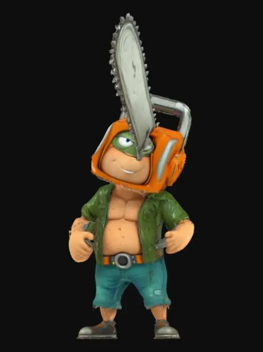 3D model for Chainsaw Head Maverick