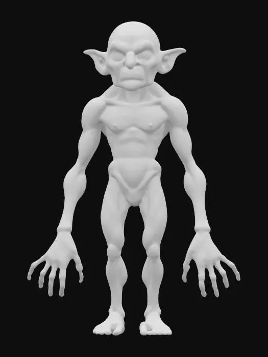 3D model for Creature in the Shadows