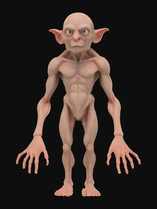3D model for Creature in the Shadows