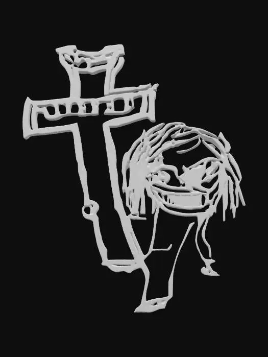 3D model for OZZY , #SketchTo3D#