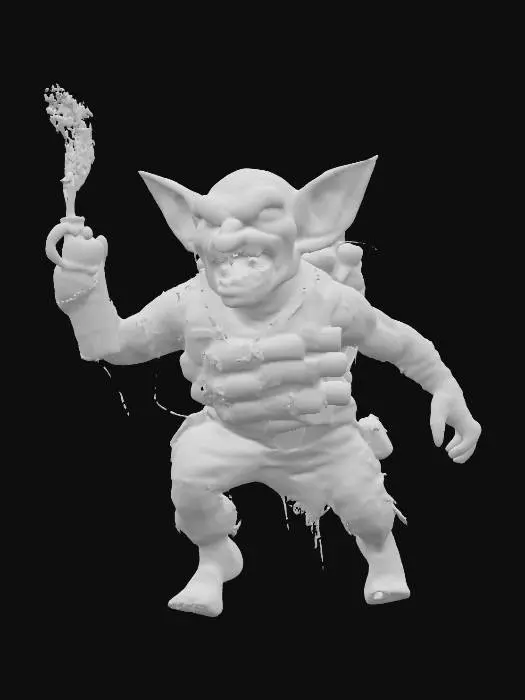 3D model for Goblin Pyromaniac