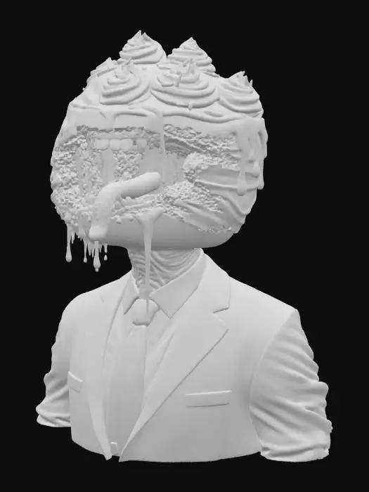 3D model for Sweet Formality, #food#