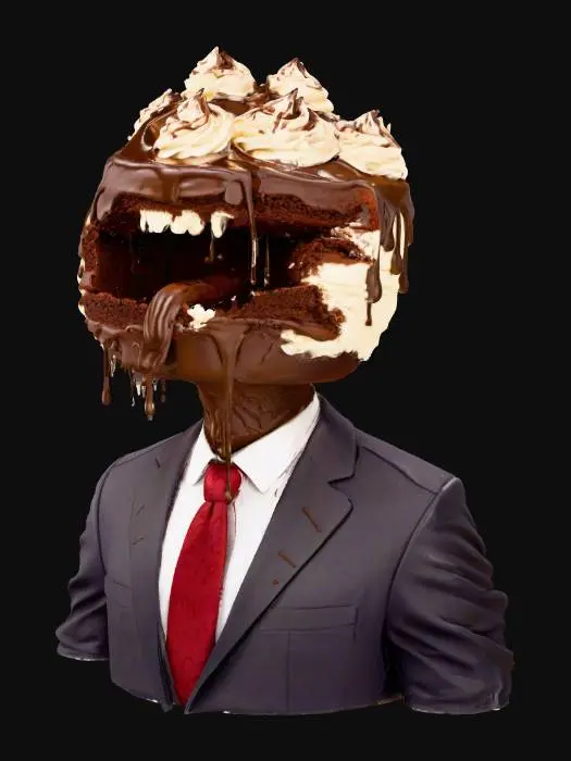 3D model for Sweet Formality, #food#