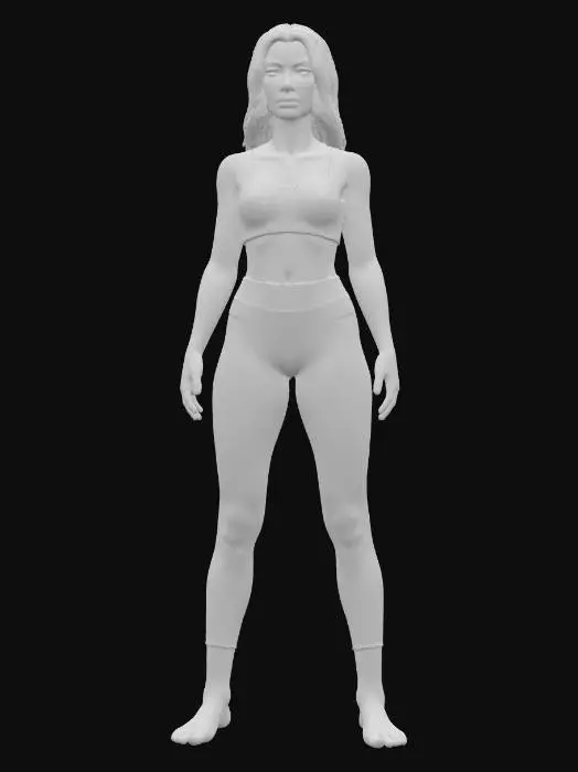 3D model for Fitness Pose