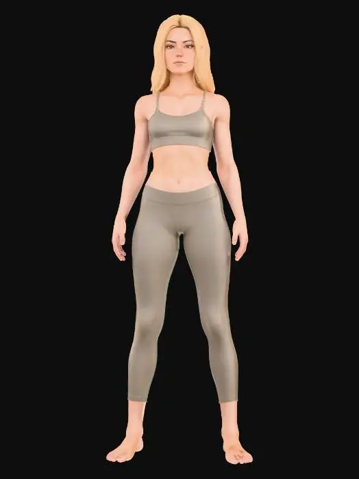 3D model for Fitness Pose