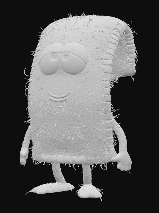 3D model for towlie from southpark realistic and highly detailed