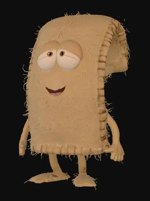 3D model for towlie from southpark realistic and highly detailed