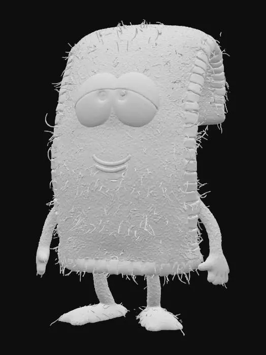 3D model for towlie from southpark realistic and highly detailed