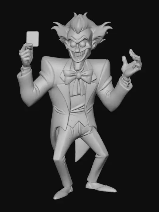 3D model for The joker 1990s cartoon #villain# straight out the cartoons Batman forever