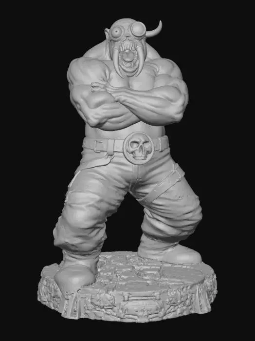 3D model for Cyclopean Warrior, #villain#