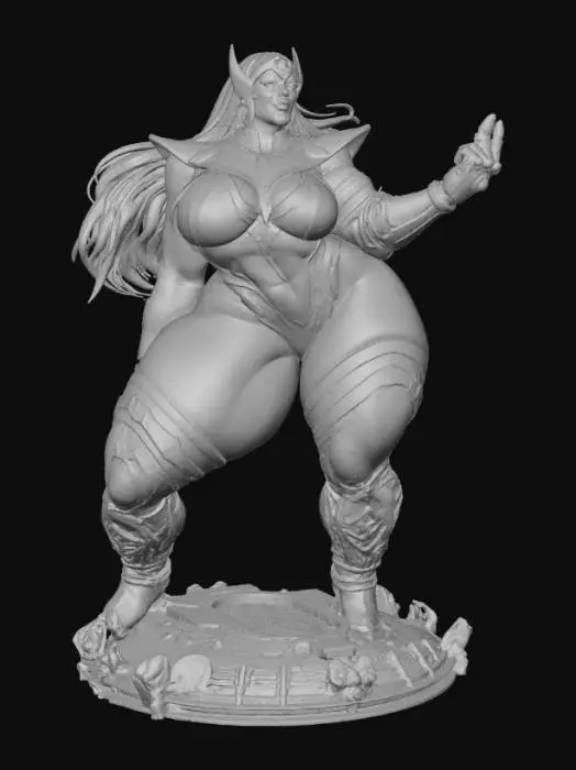 3D model for Cosmic Conqueror