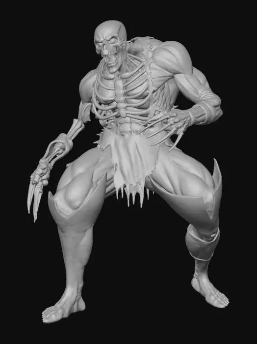 3D model for Undead wolverine, #villain#