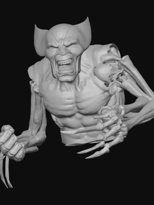 3D model for Ferocious Mutation, #villain#