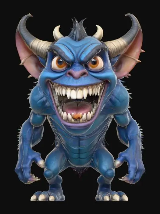 3D model for Goblin Grin, #villain#