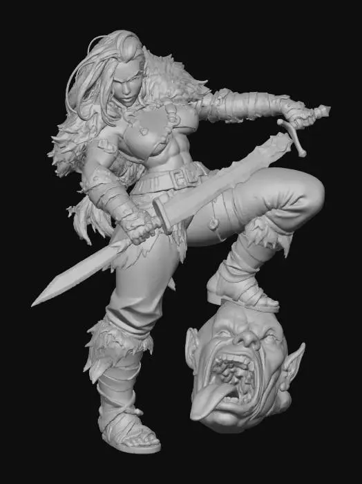 3D model for Warrior's Triumph