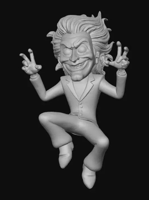 3D model for Cartoon style Beetlejuice