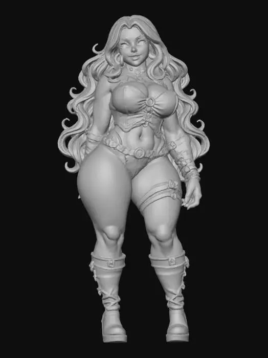 3D model for Warrior Elegance no base