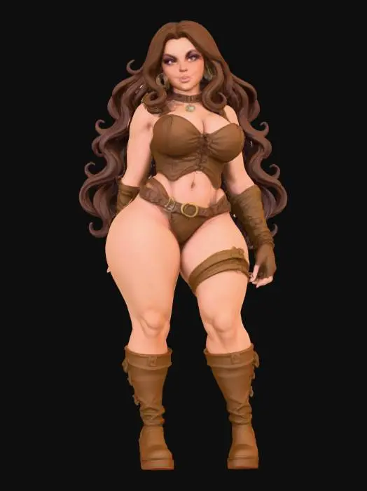 3D model for Warrior Elegance no base