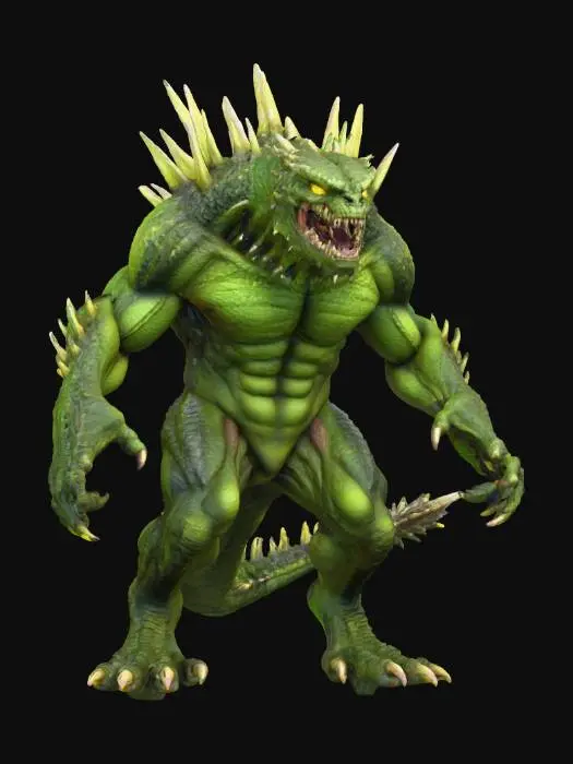 3D model for Monster film real