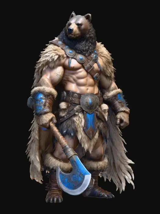 3D model for Berserker's Vigil