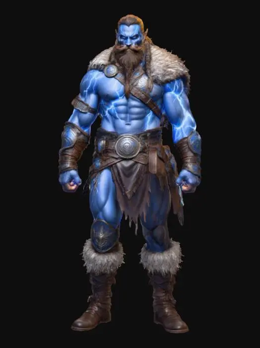 3D model for Stormcaller Warrior