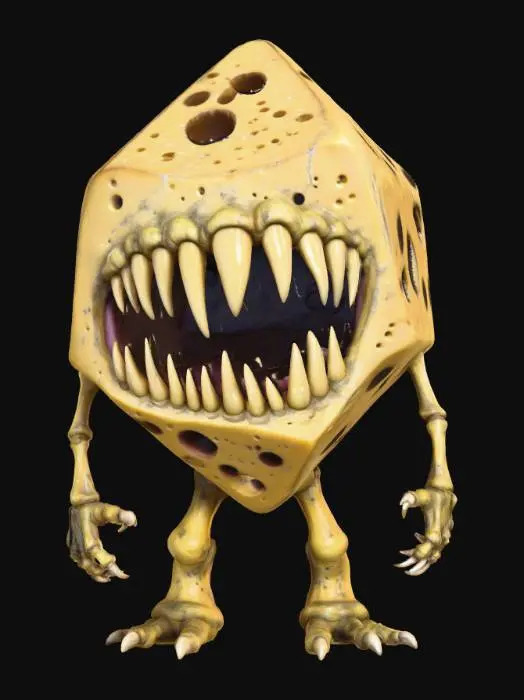 3D model for Dice Monster