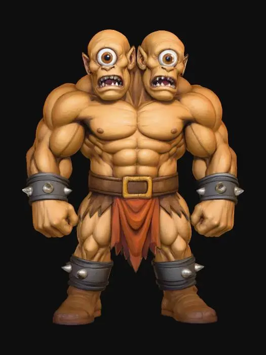 3D model for Cyclopean Duo