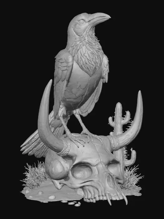 3D model for Raven's Perch