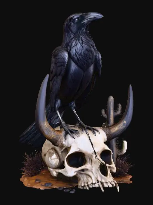 3D model for Raven's Perch