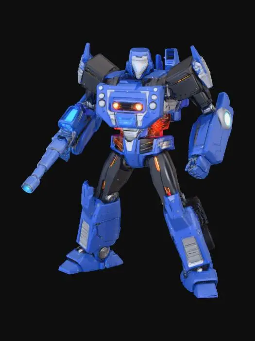 3D model for soundwave from the cartoon transformers
