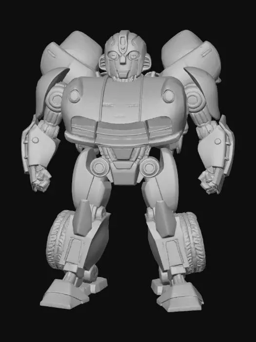 3D model for the autoboot bumblebee from the cartoon