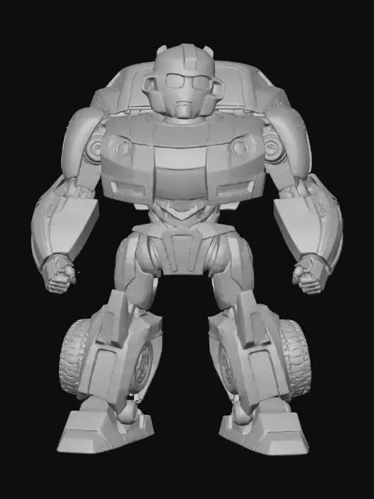 3D model for the autoboot bumblebee from the cartoon