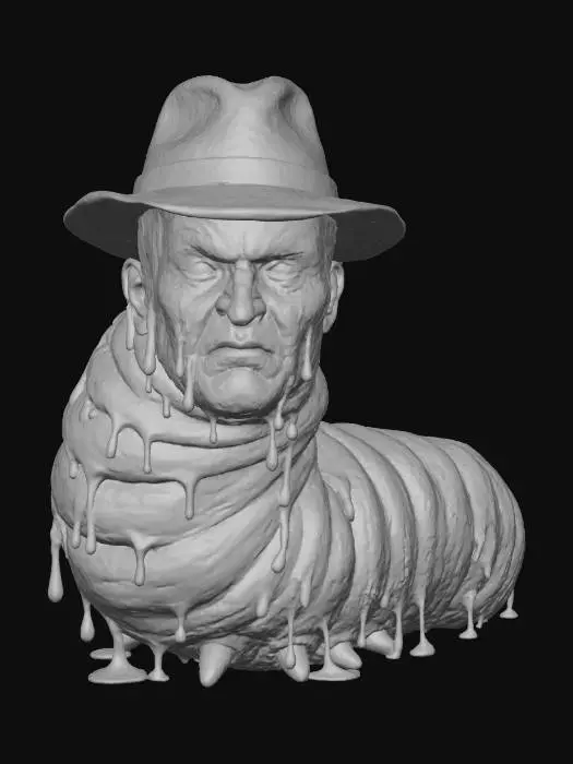 3D model for Dream Larva, #Halloween2025#