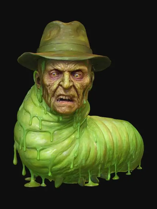 3D model for Dream Larva, #Halloween2025#