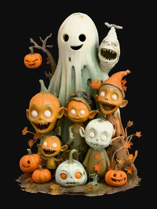 3D model for Haunted Gathering, #Halloween2025#