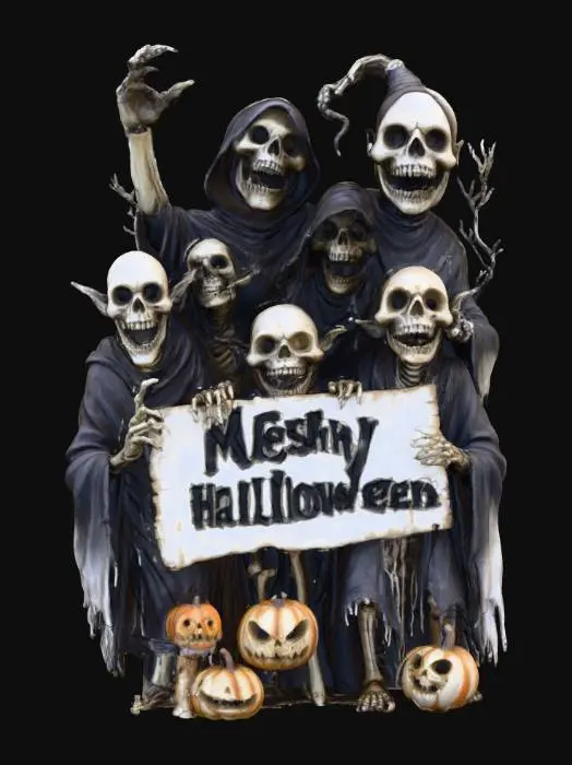 3D model for Ghoulish Gathering, #Halloween2025#