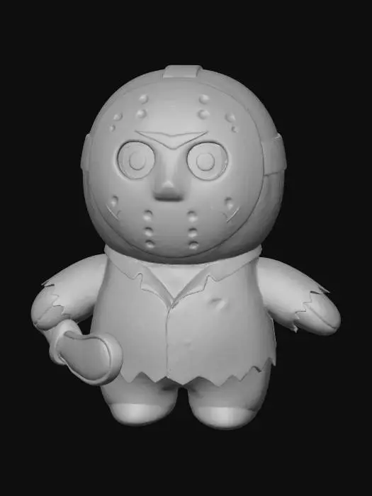 3D model for A plush doll Jason Voorhees #Halloween2025#