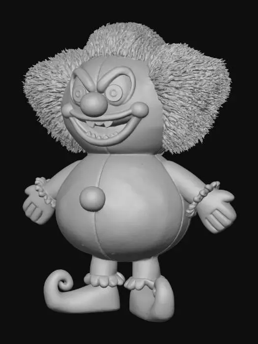3D model for A plush doll killer klowns from outer space #Halloween2025#